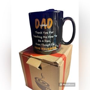Thanks Dad from daughter mug